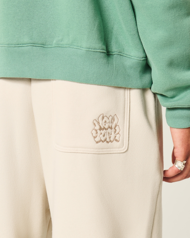 Baggy New York Graphic Sweatpants