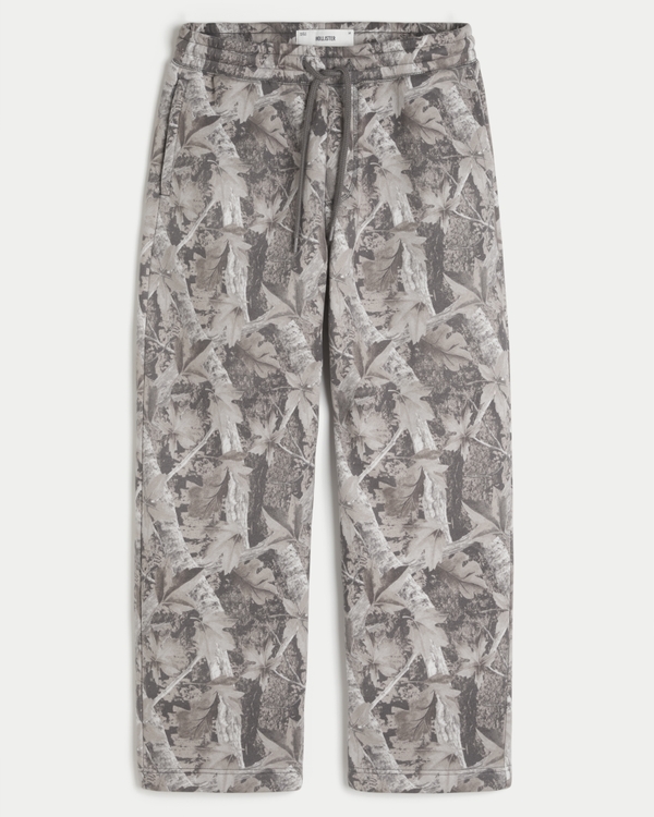 Baggy Sweatpants, Light Brown Camo view 1