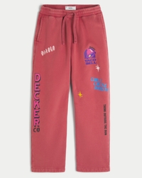 Hollister x Taco Bell Boxy Graphic Hoodie