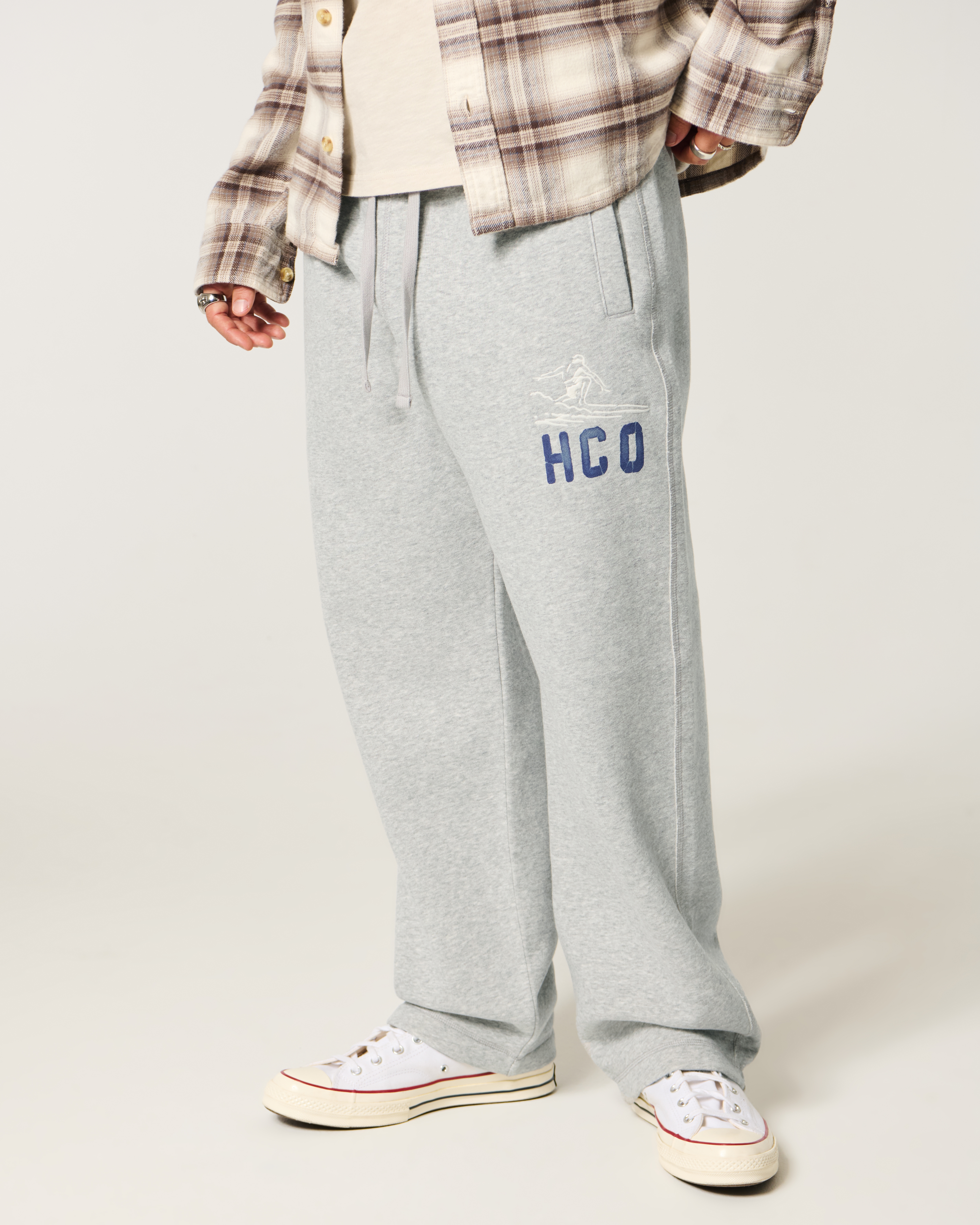 Holiday Vault Release Logo Graphic Baggy Sweatpants