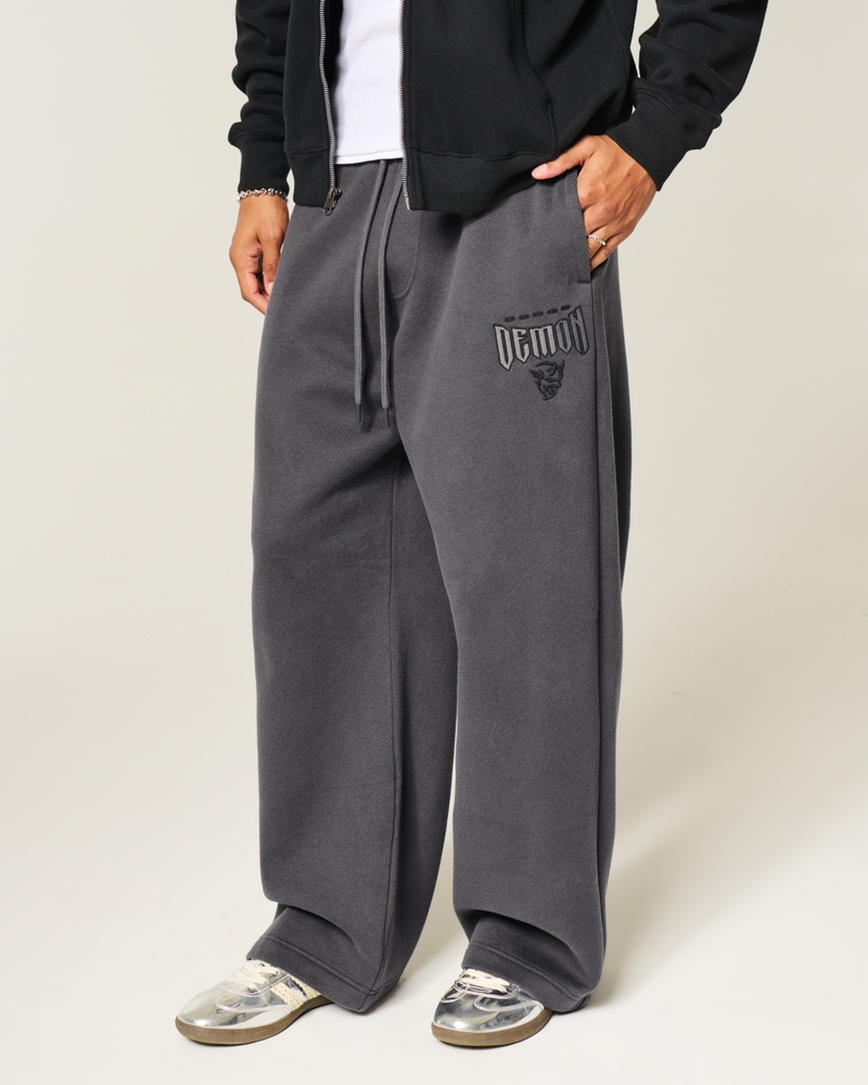 Dodge Demon Graphic Super Baggy Sweatpants