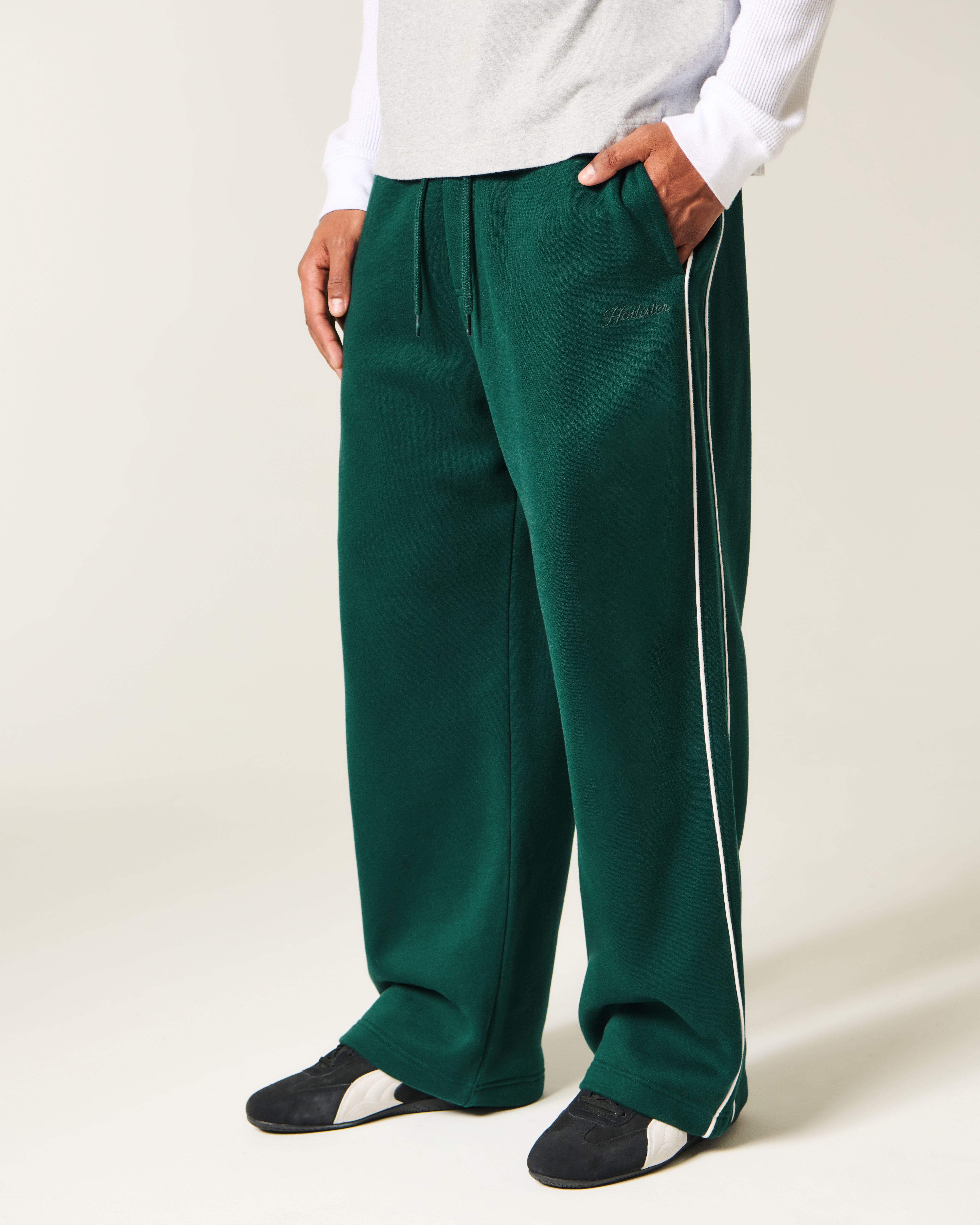 Piped Super Baggy Sweatpants