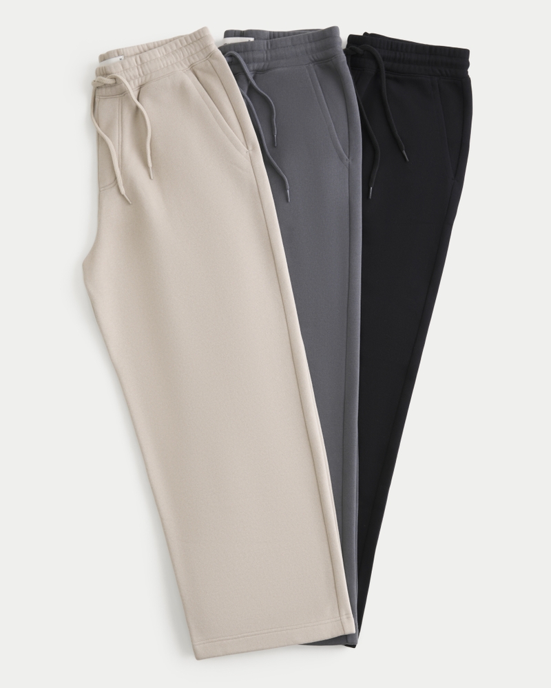Relaxed Sweatpants 3-Pack