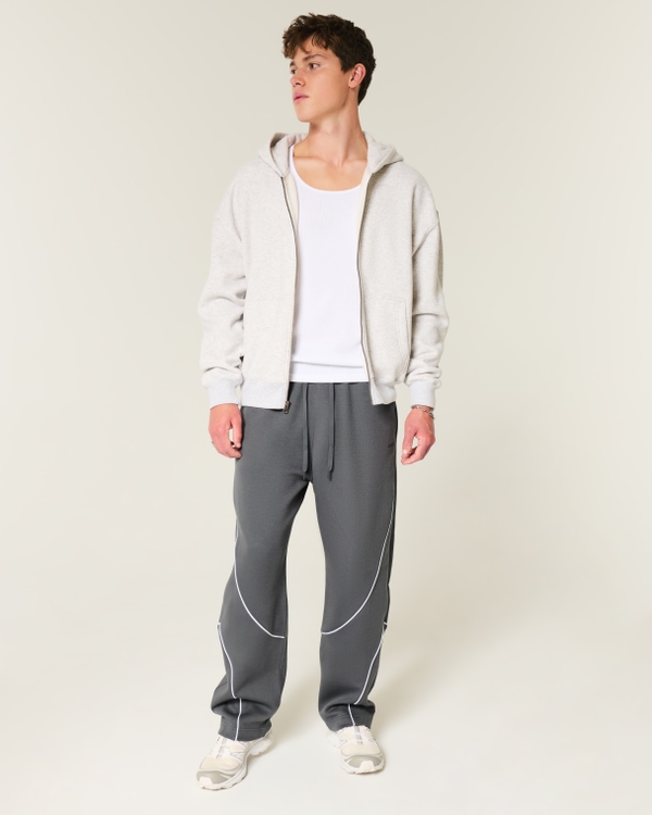 Baggy Cooling Sweatpants, Dark Gray view 1