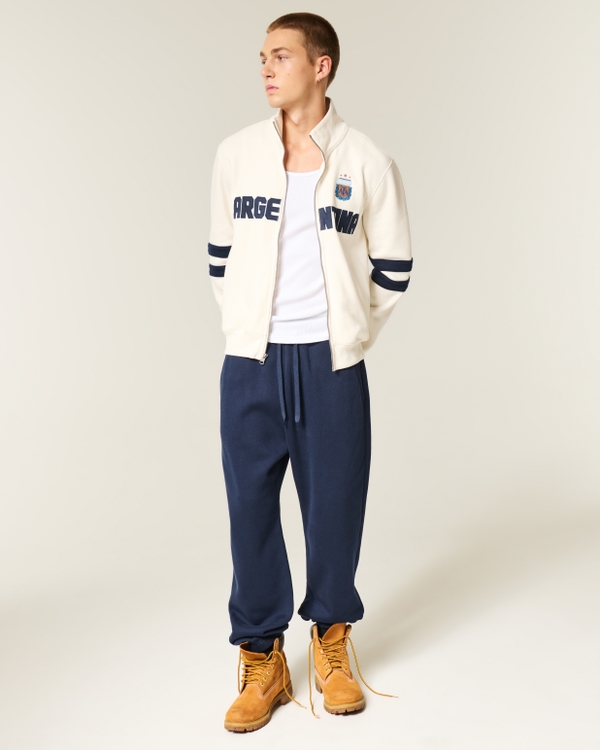 Baggy Cinch Sweatpants, Deep Navy view 1