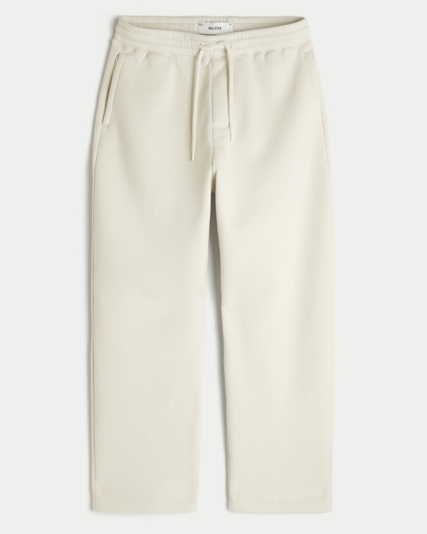 Baggy Sweatpants, Cream view 1