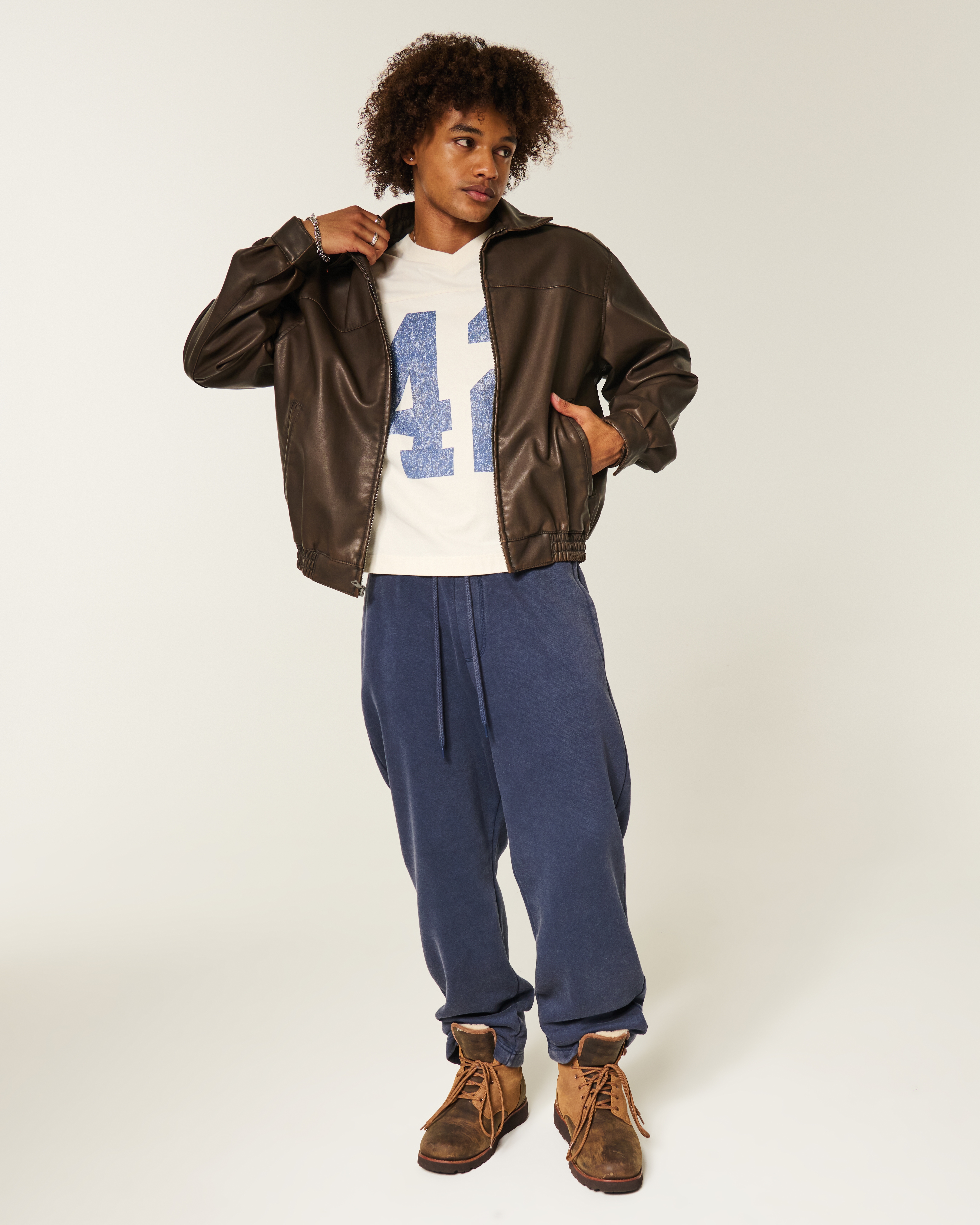 Washed Baggy Sweatpants