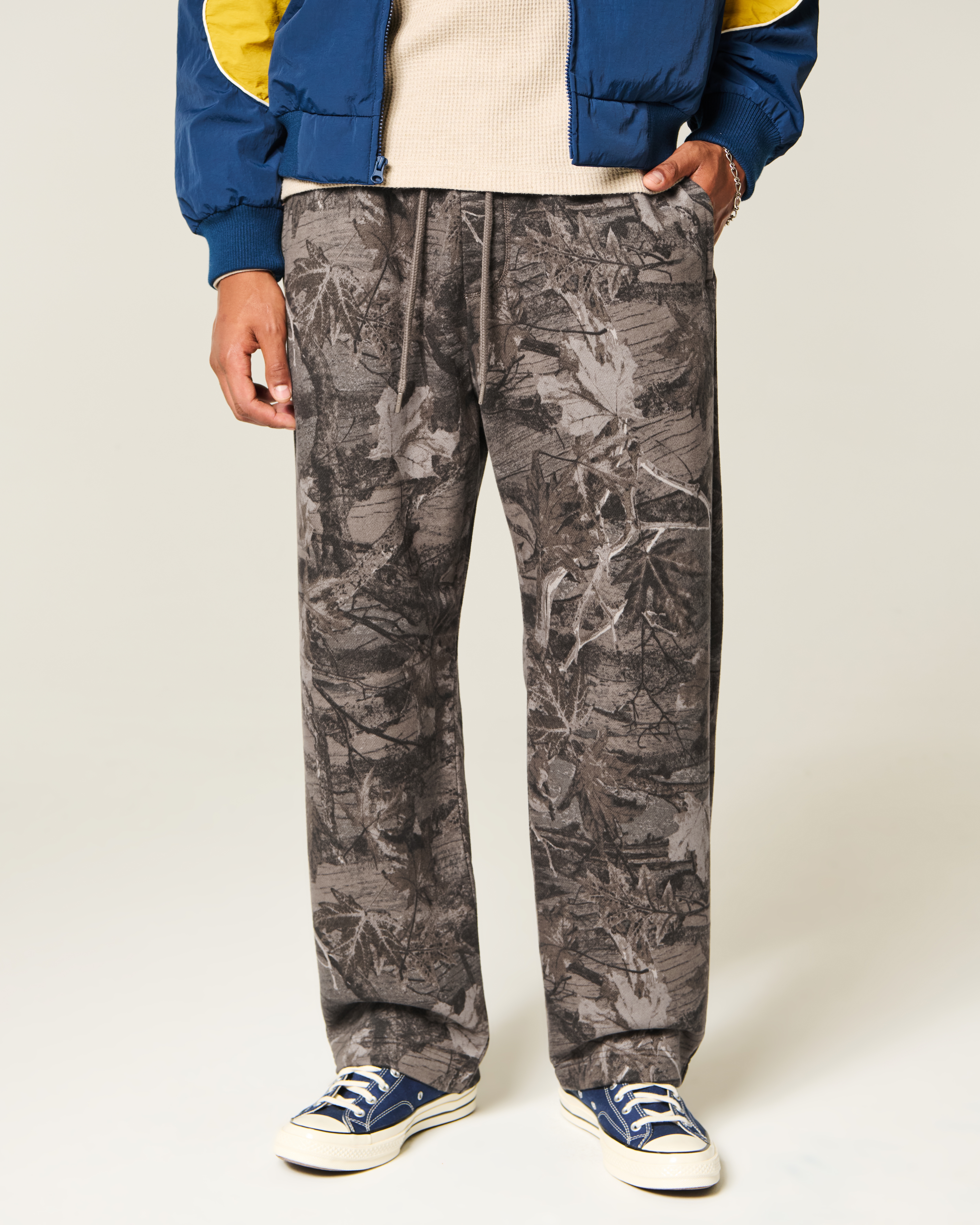 Camo Baggy Sweatpants