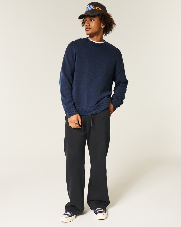 Bootcut Sweatpants, Black view 1