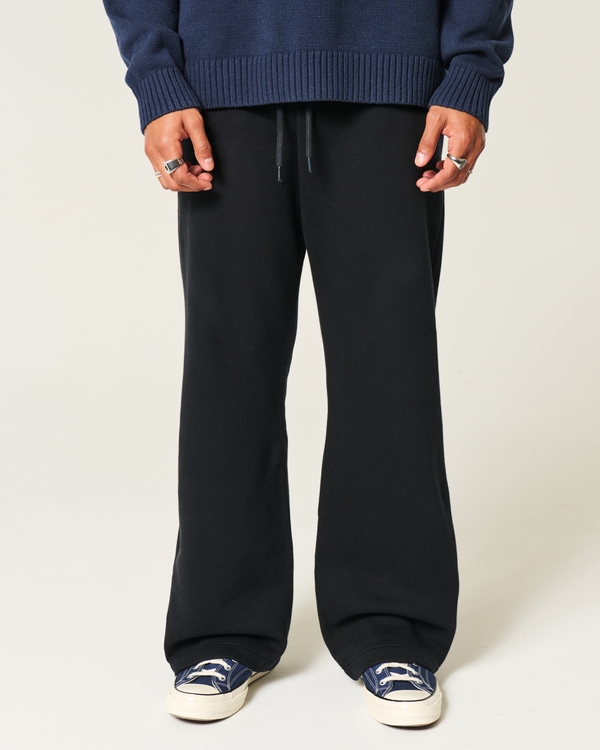 Bootcut Sweatpants, Black view 2