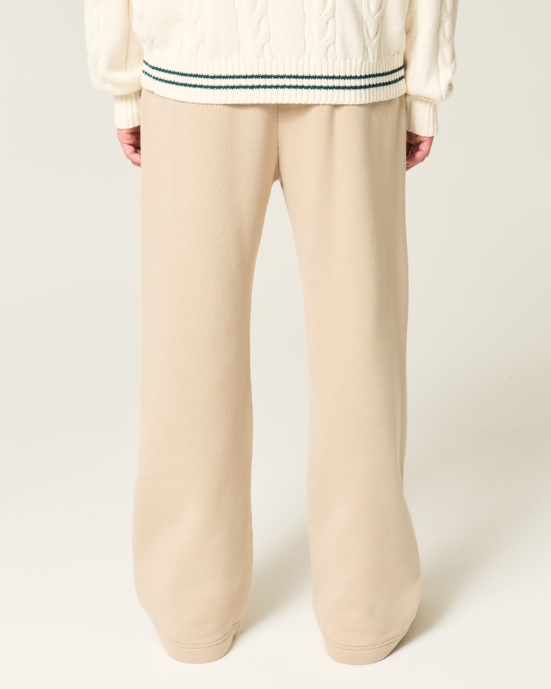 Applique Graphic Bootcut Sweatpants