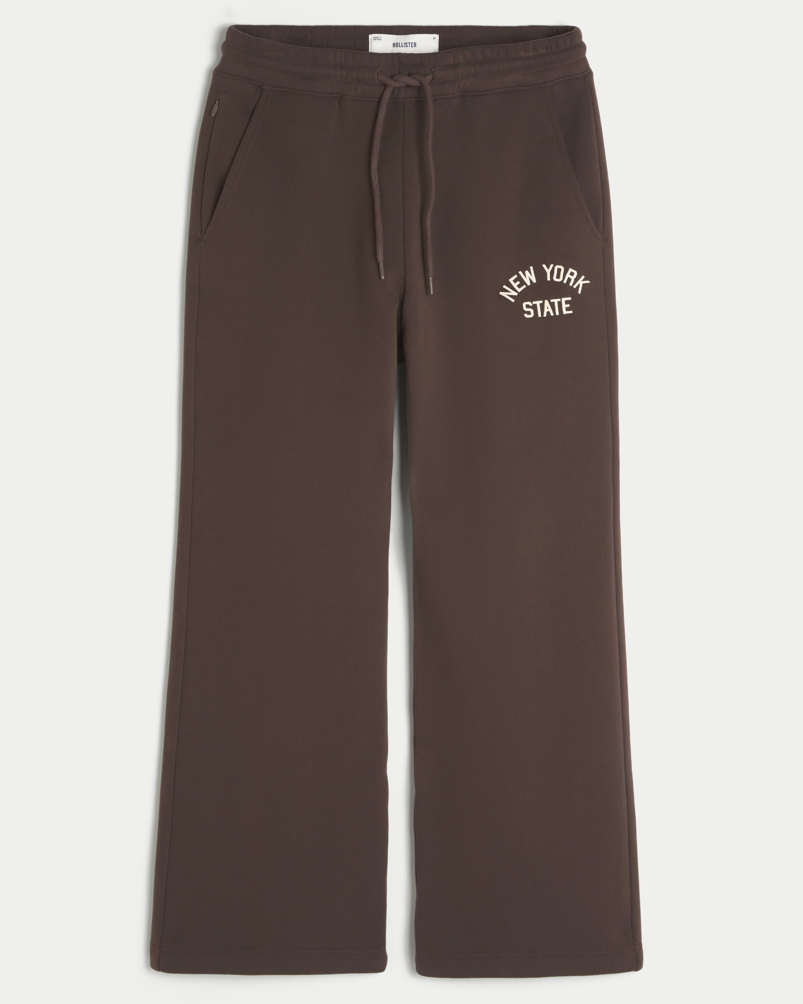 Applique Graphic Bootcut Sweatpants