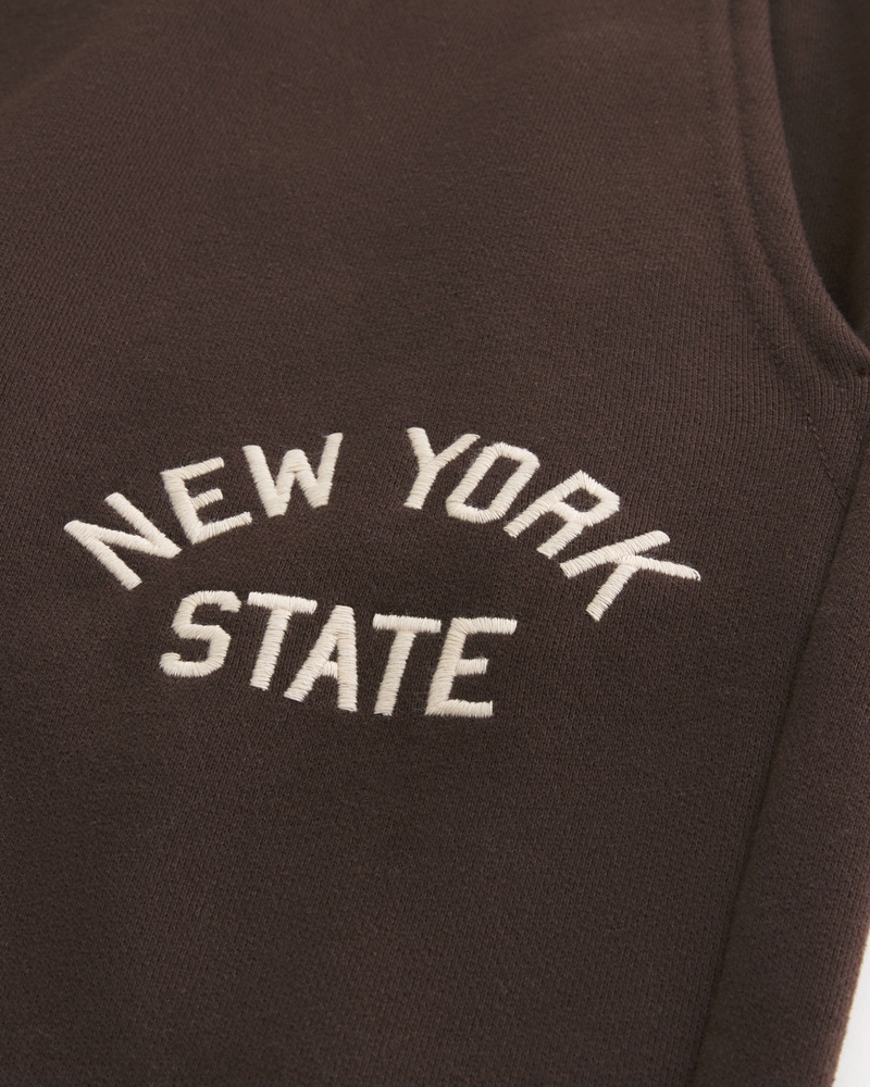Applique Graphic Bootcut Sweatpants
