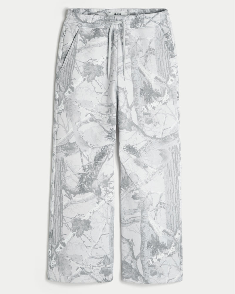 Camo Bootcut Sweatpants