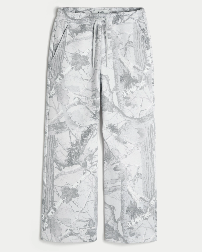 Camo Bootcut Sweatpants