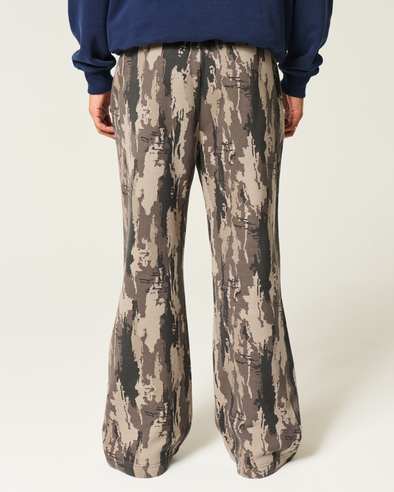 Camo Bootcut Sweatpants