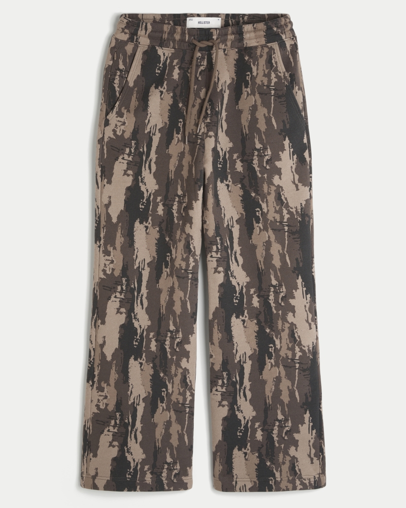 Camo Bootcut Sweatpants