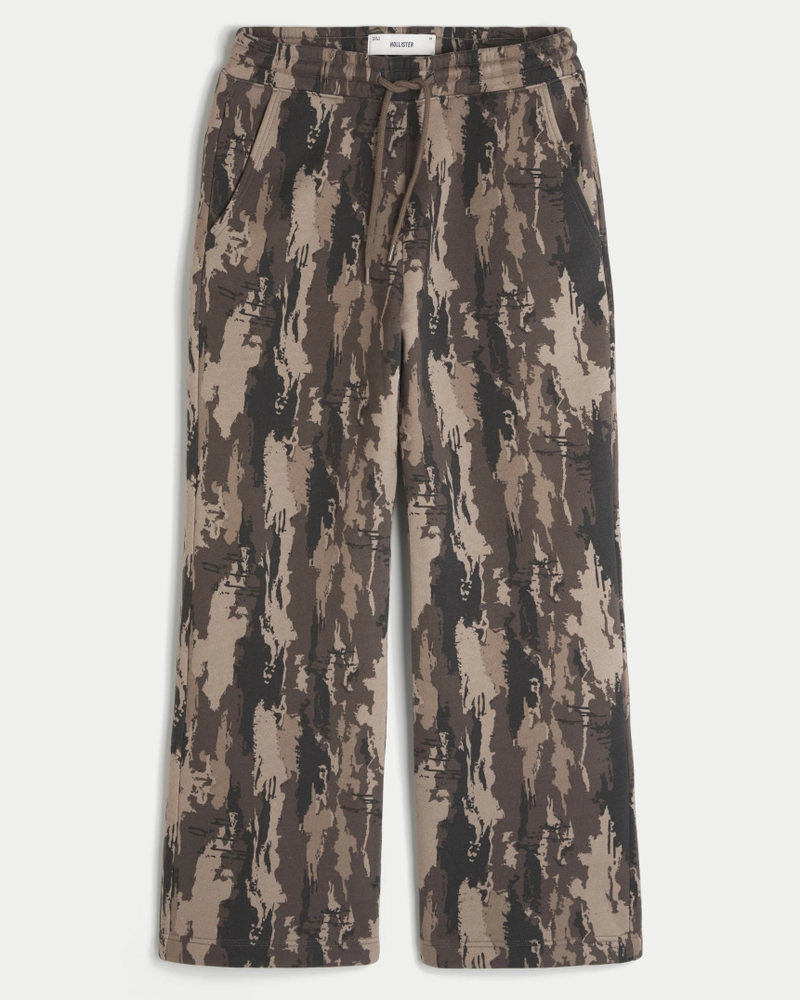 Camo Bootcut Sweatpants