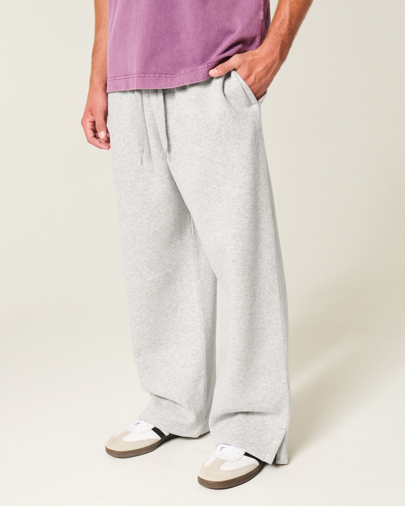 Super Baggy Y2K Split Hem Sweatpants