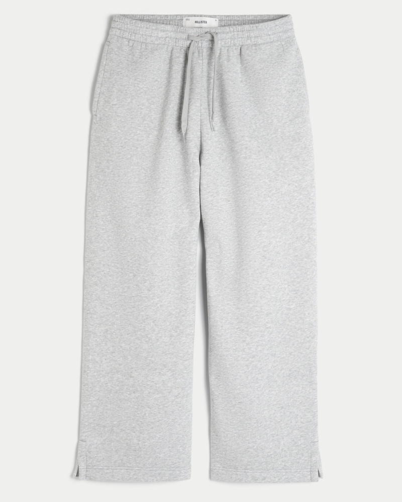 Super Baggy Y2K Split Hem Sweatpants