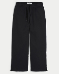 Super Baggy Y2K Split Hem Sweatpants