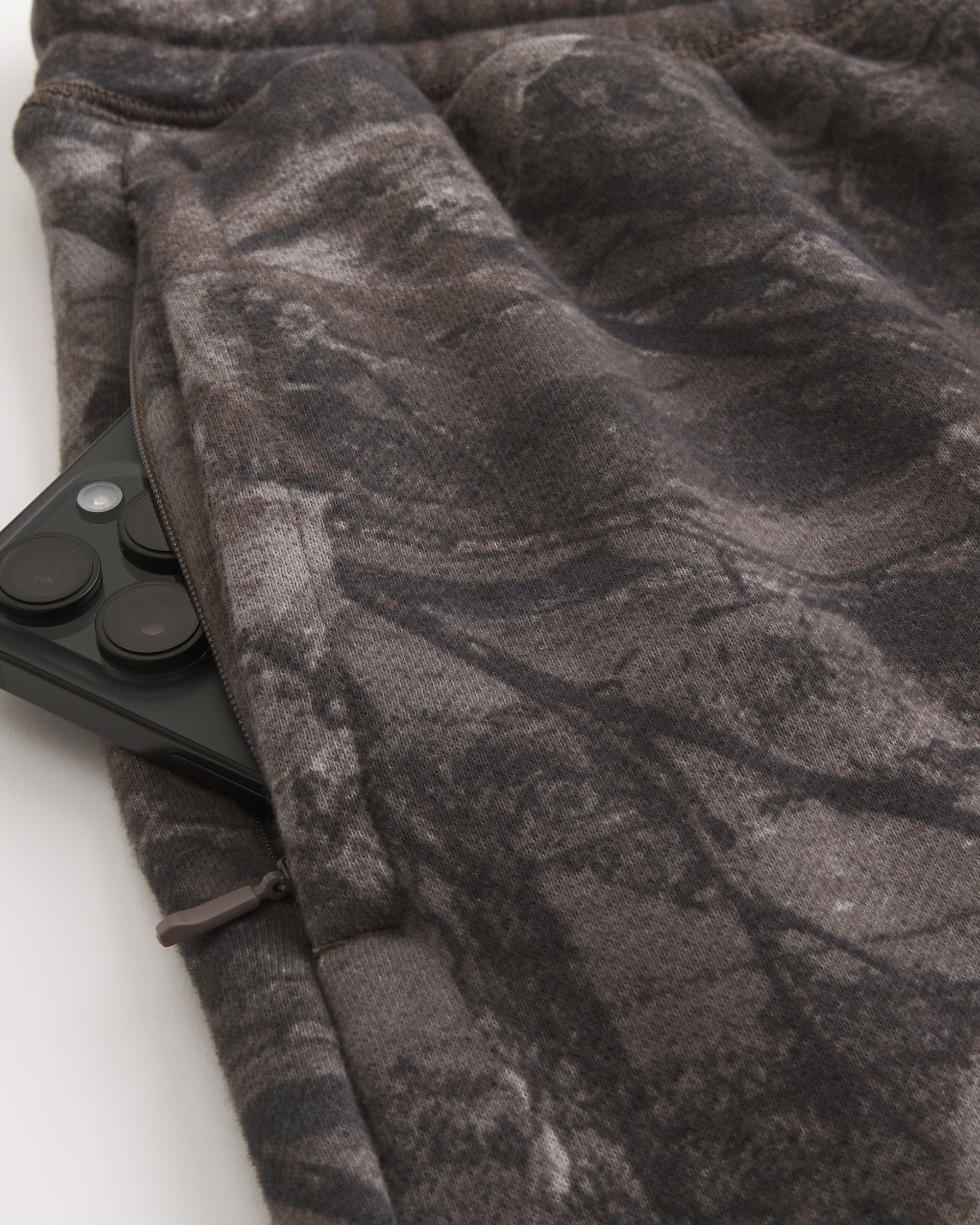 Camo Baggy Sweatpants