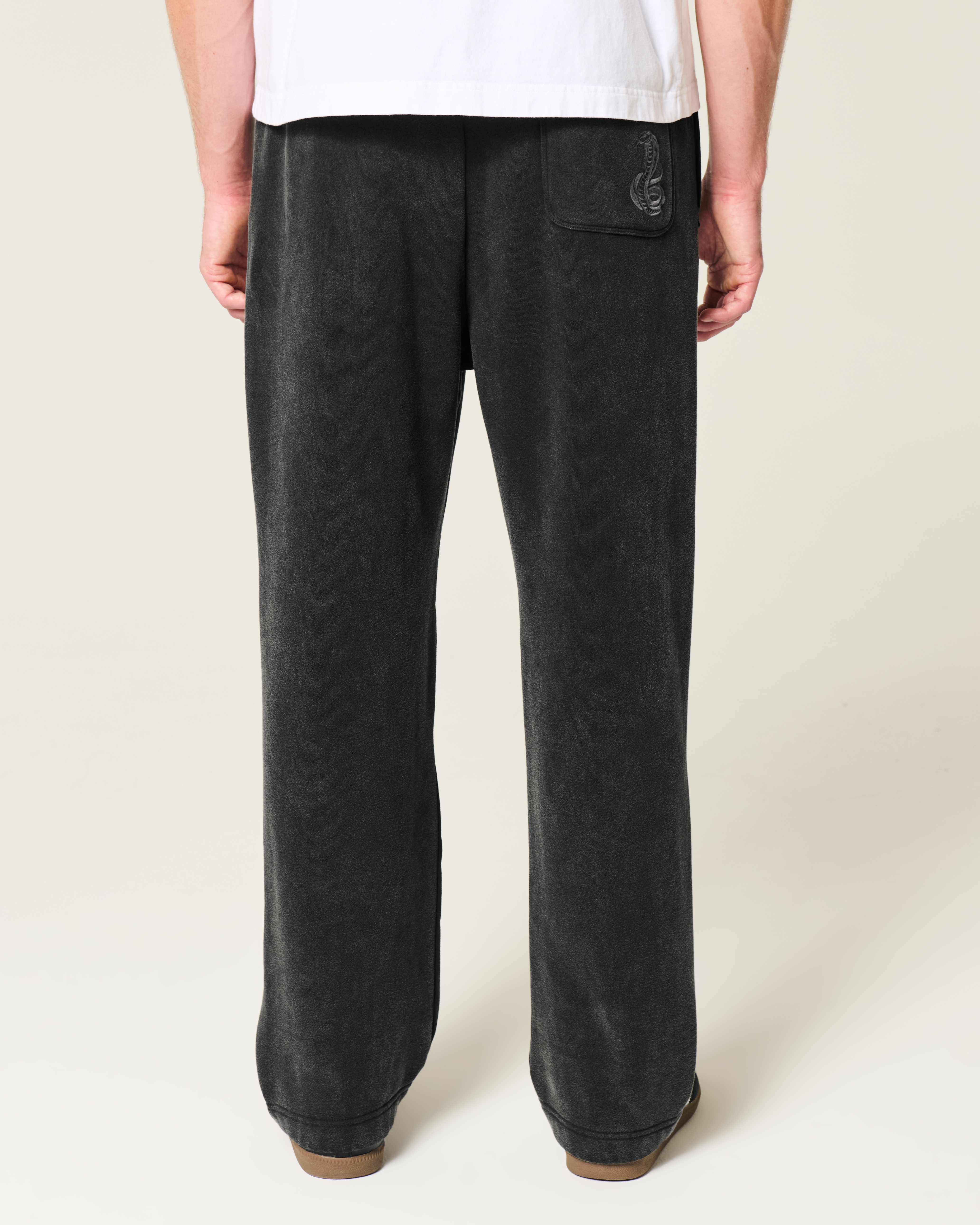 Baggy Snake Graphic Sweatpants