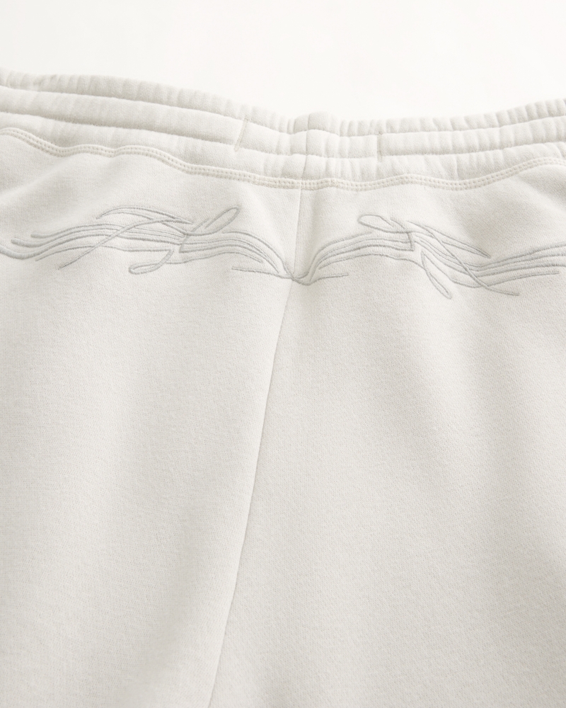 Back Embroidery Baggy Sweatpants