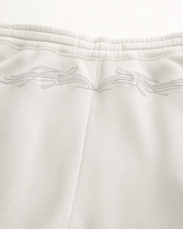 Back Embroidery Baggy Sweatpants