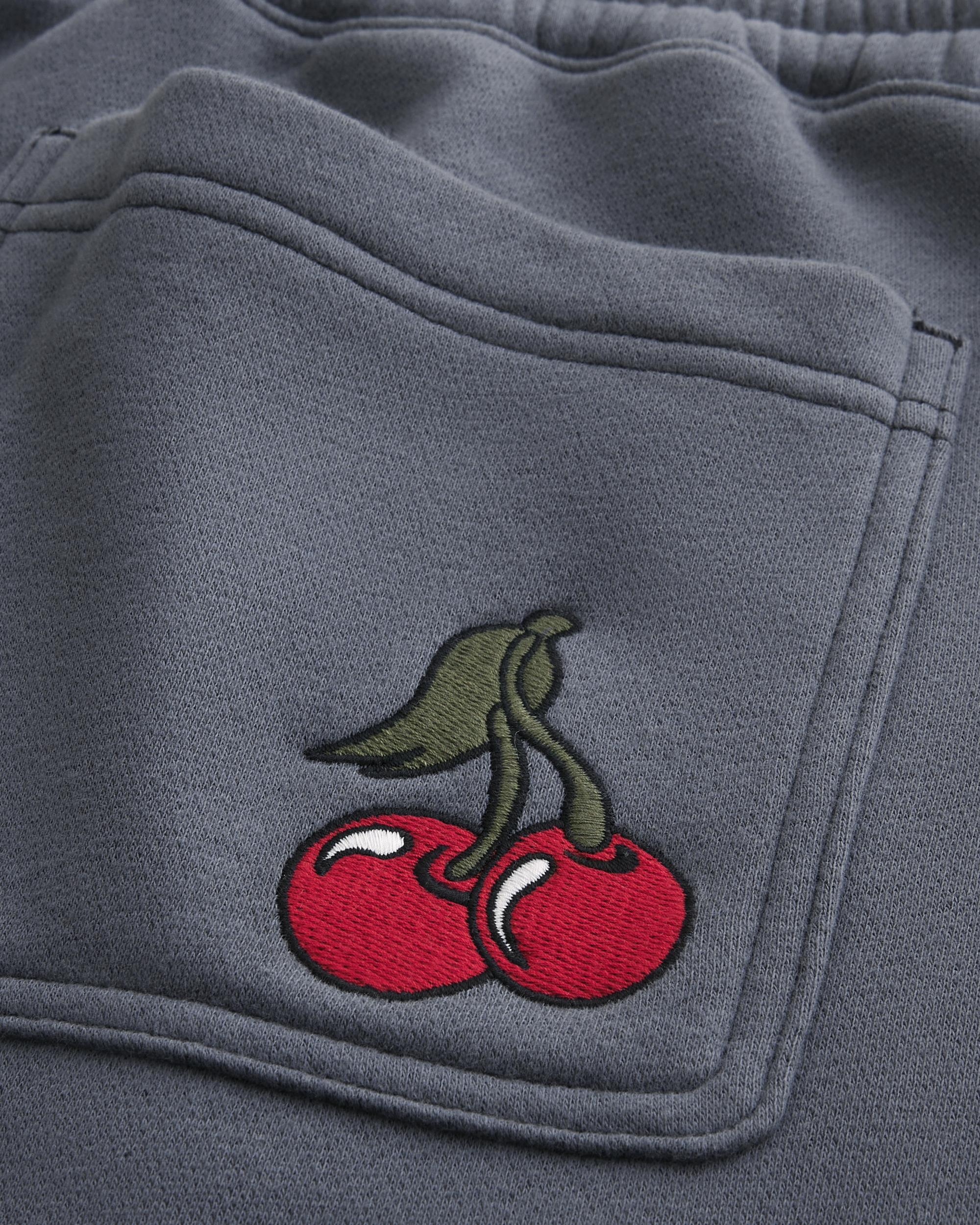 Baggy Cinch Cherry Graphic Sweatpants