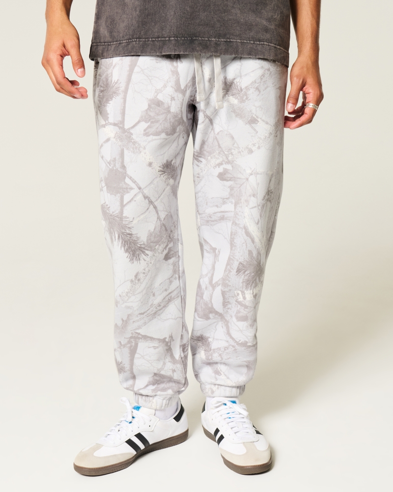Baggy Cinch Camo Sweatpants