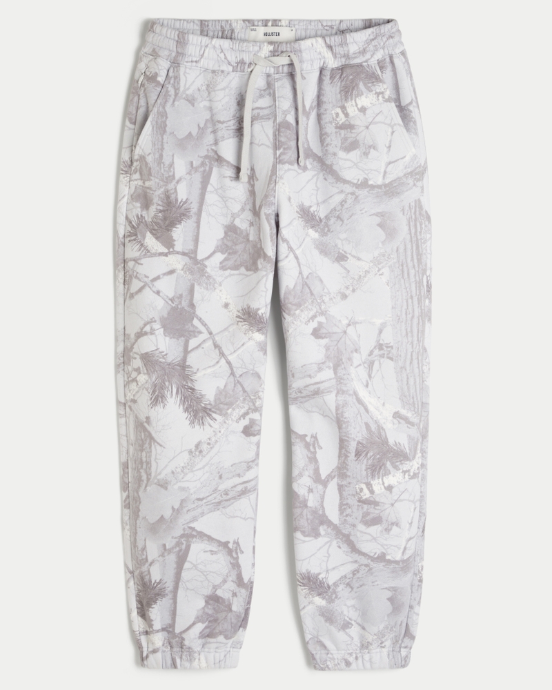 Baggy Cinch Camo Sweatpants