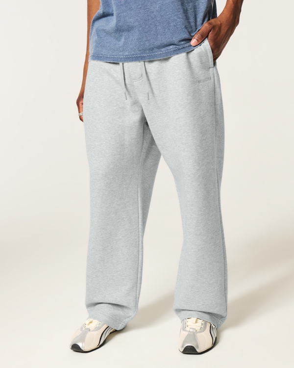 Baggy Cooling Sweatpants, Heather Gray view 2