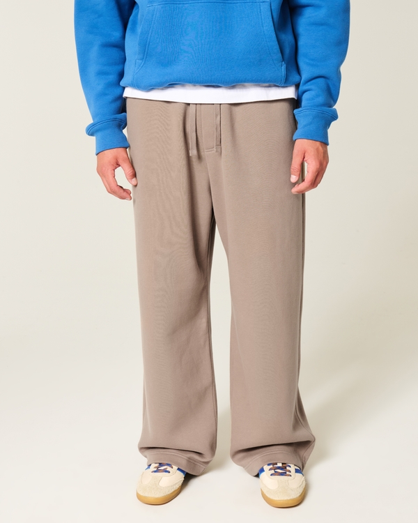 Super Baggy Sweatpants, Dark Tan view 2