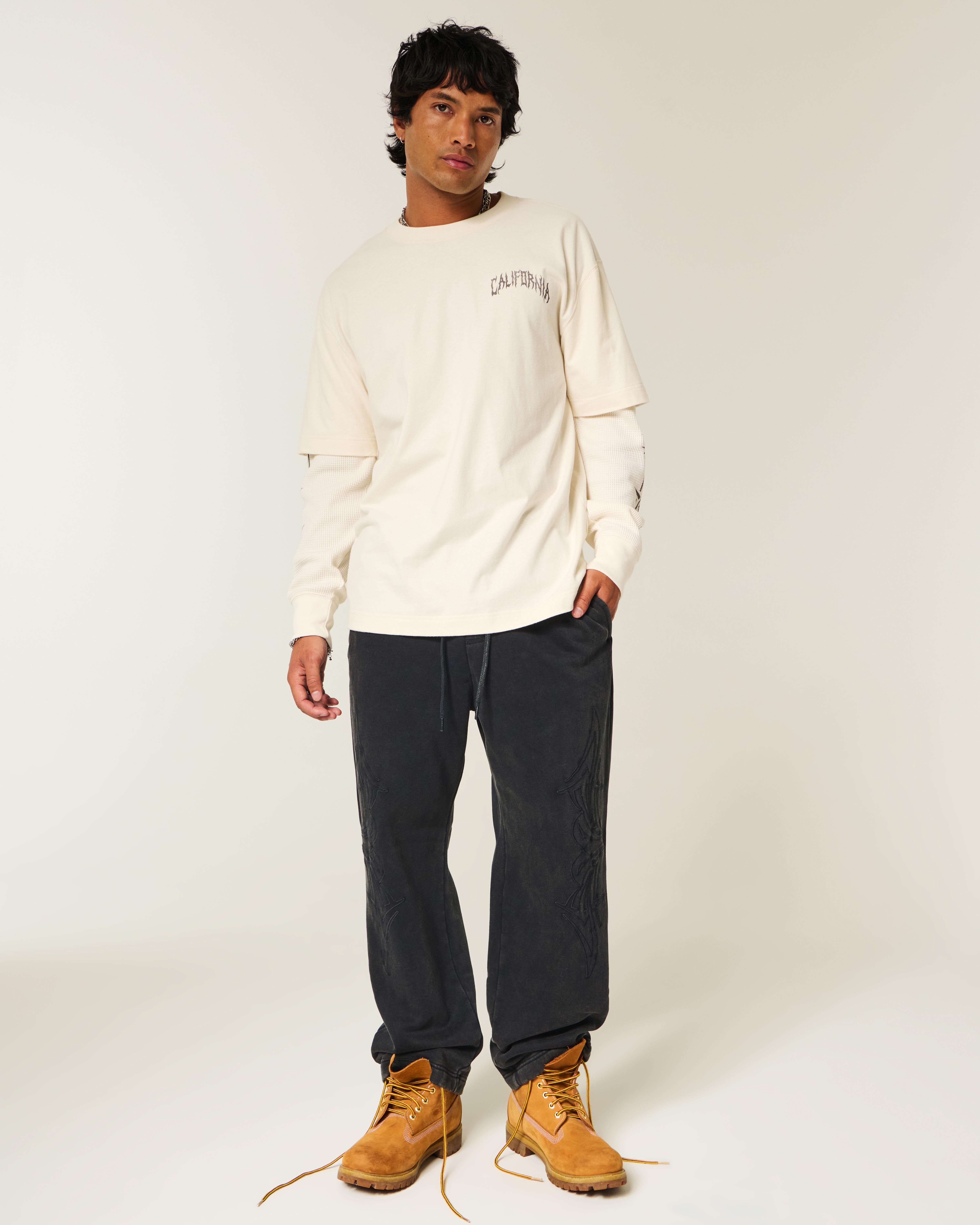 Baggy Graphic Sweatpants