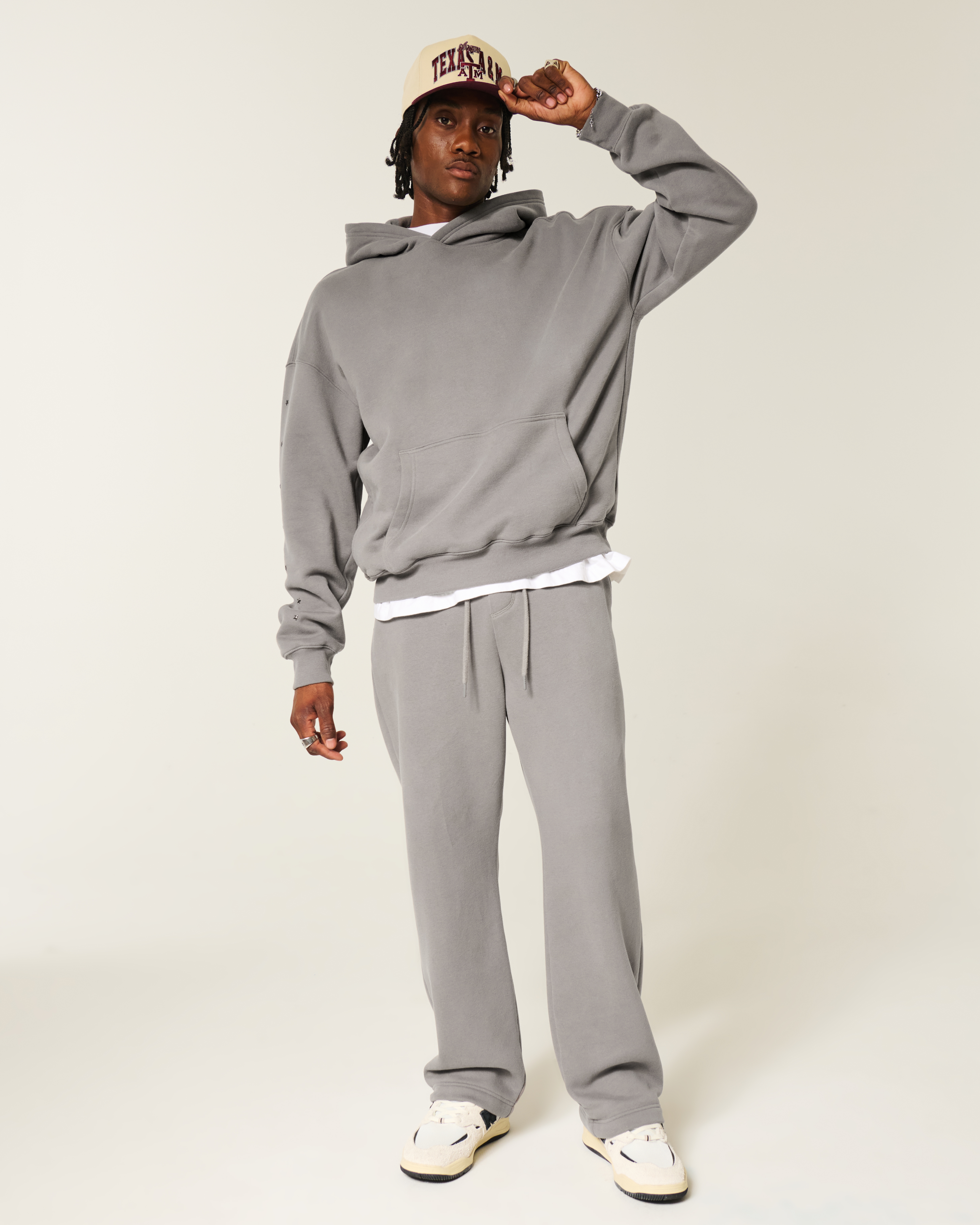 Baggy Stud Pocket Sweatpants