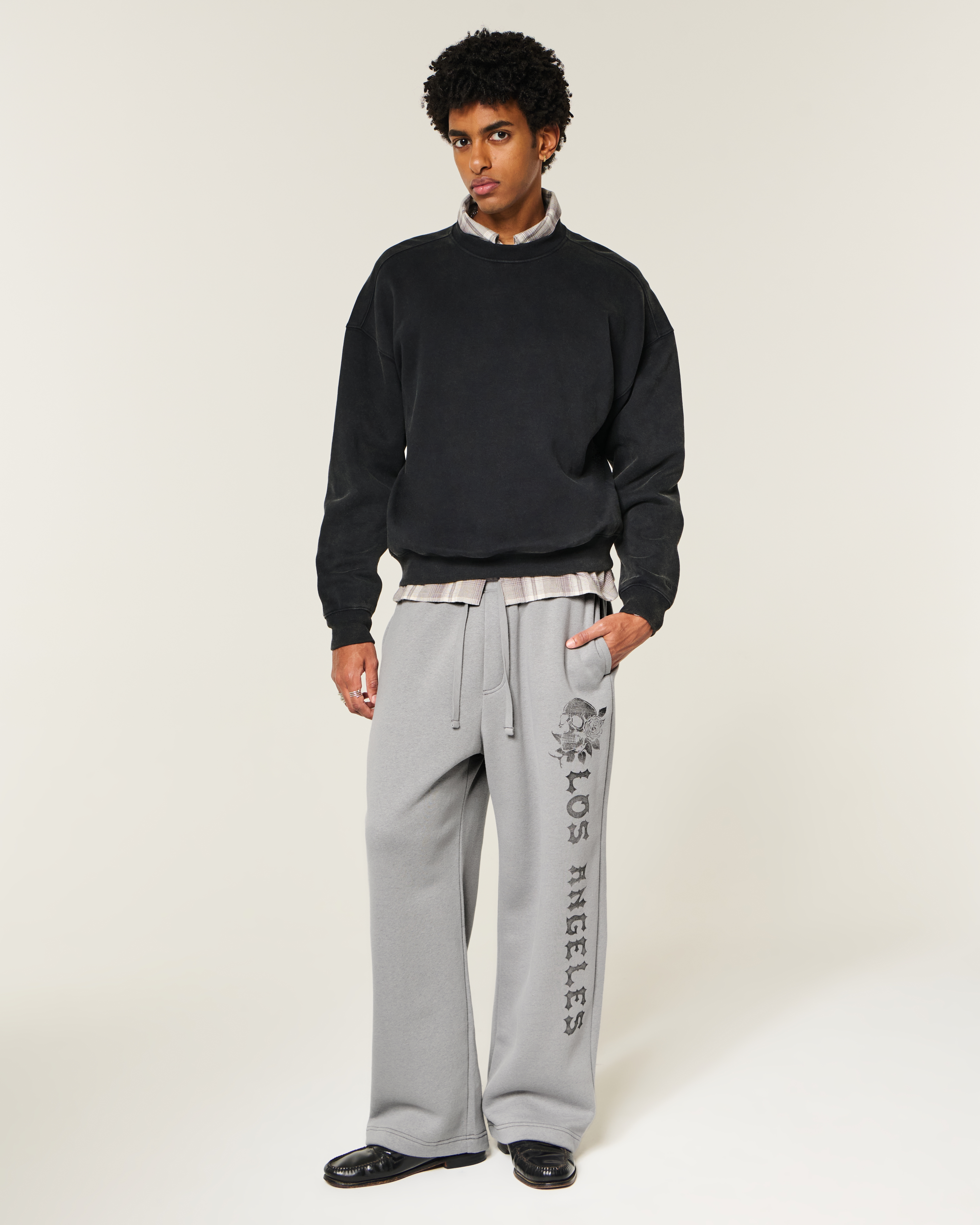 Los Angeles Graphic Super Baggy Sweatpants