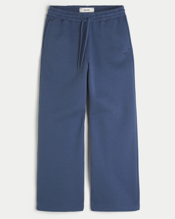 Baggy Bootcut Sweatpants, Faded Navy view 1