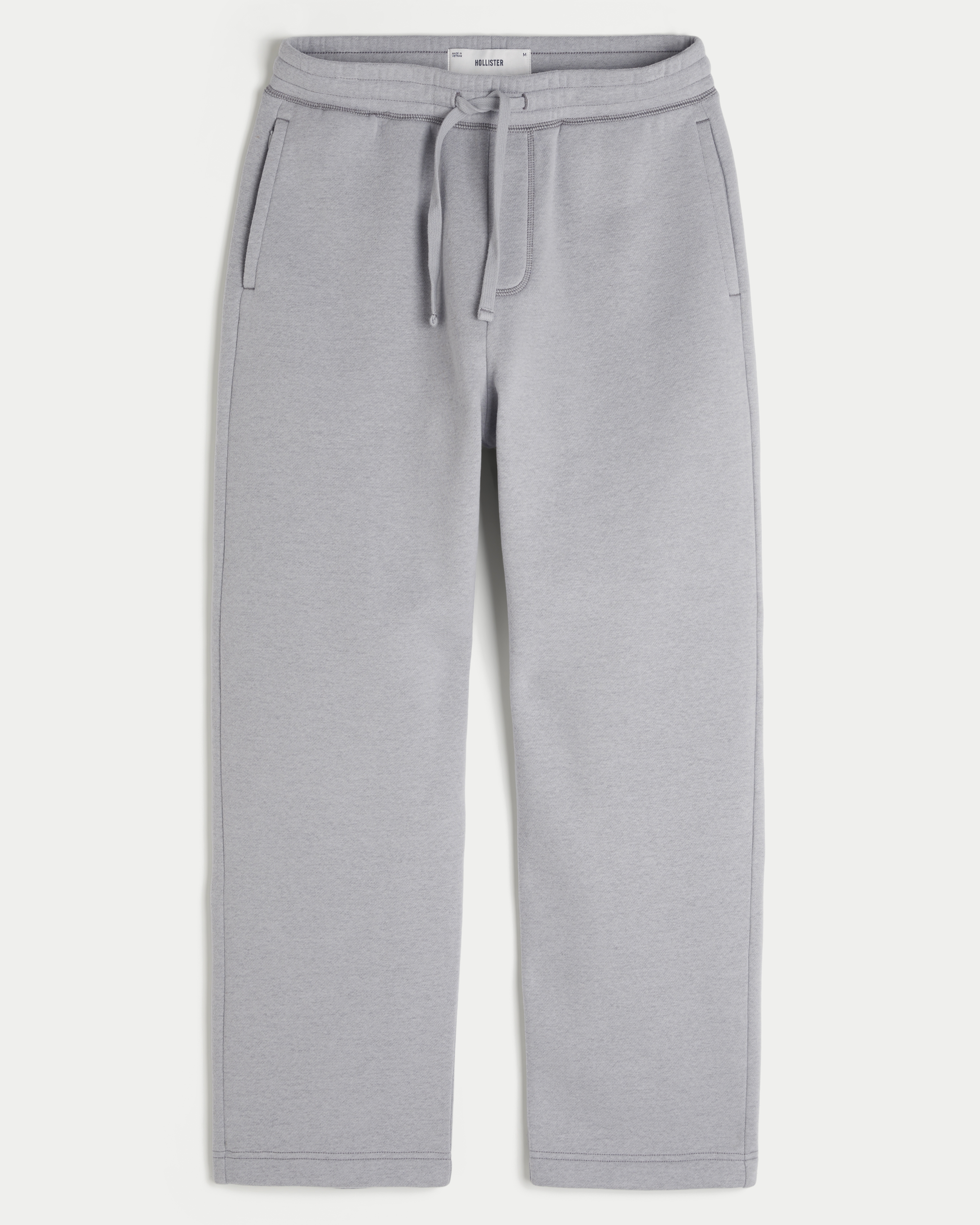Hollister Feel Good Back Pocket Embroidery Baggy Sweatpants