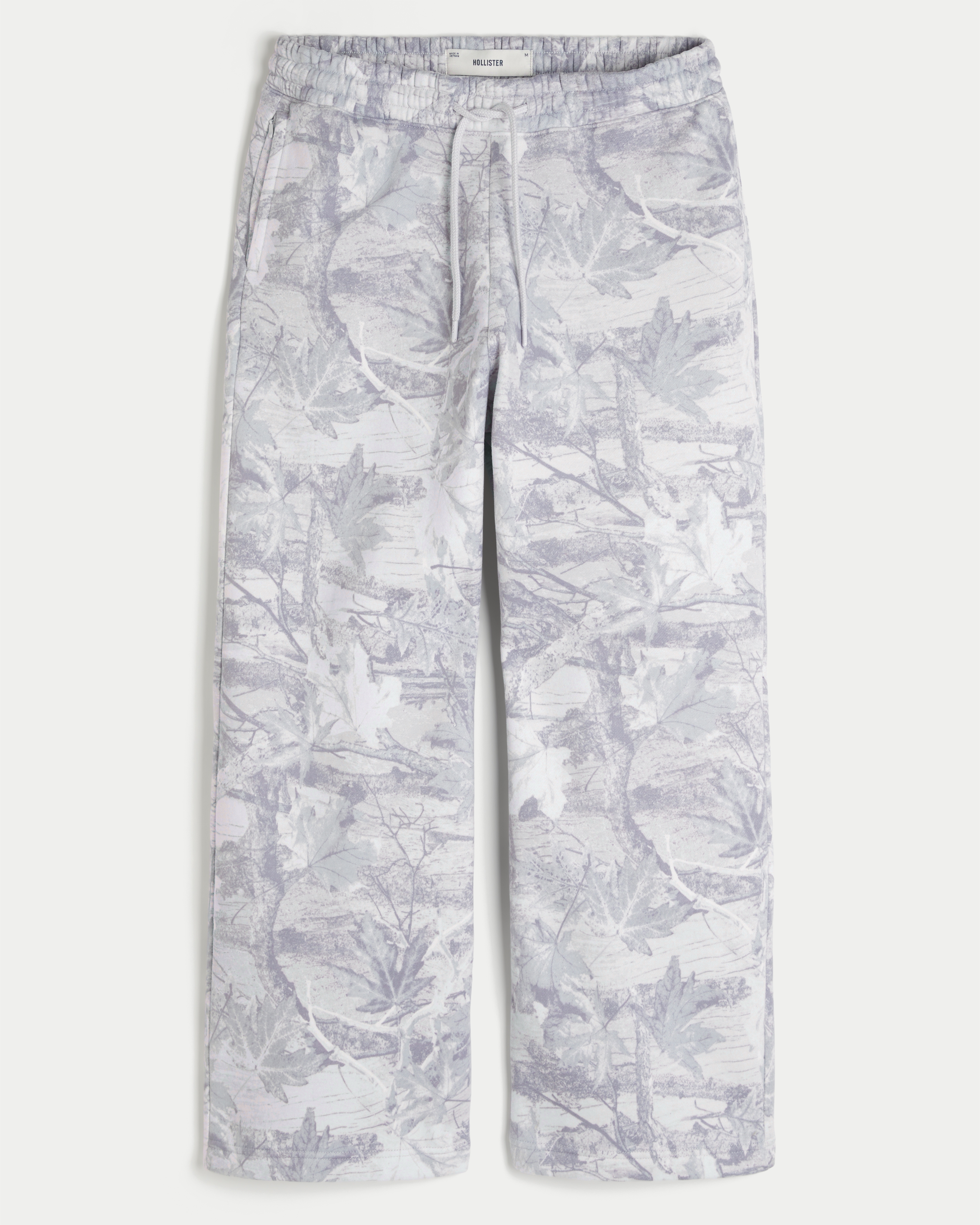 Hollister Feel Good Camo Baggy Bootcut Sweatpants