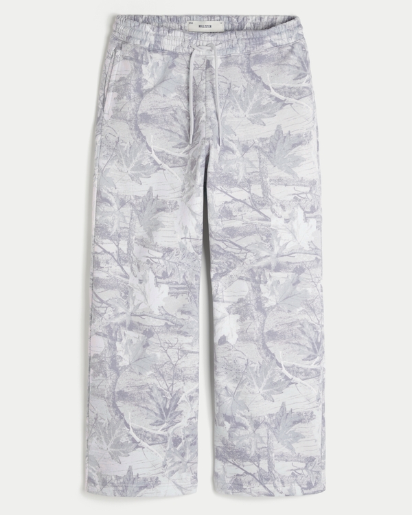 Camo Baggy Bootcut Sweatpants