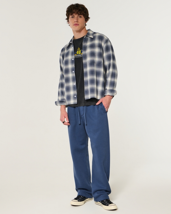 Baggy Sweatpants, Navy view 1