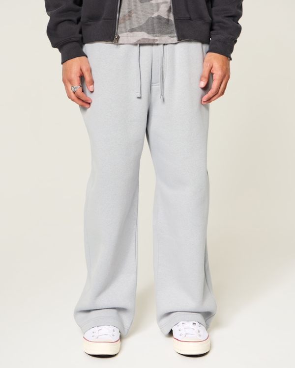 Hollister Feel Good Super Baggy Sweatpants, Gray view 2