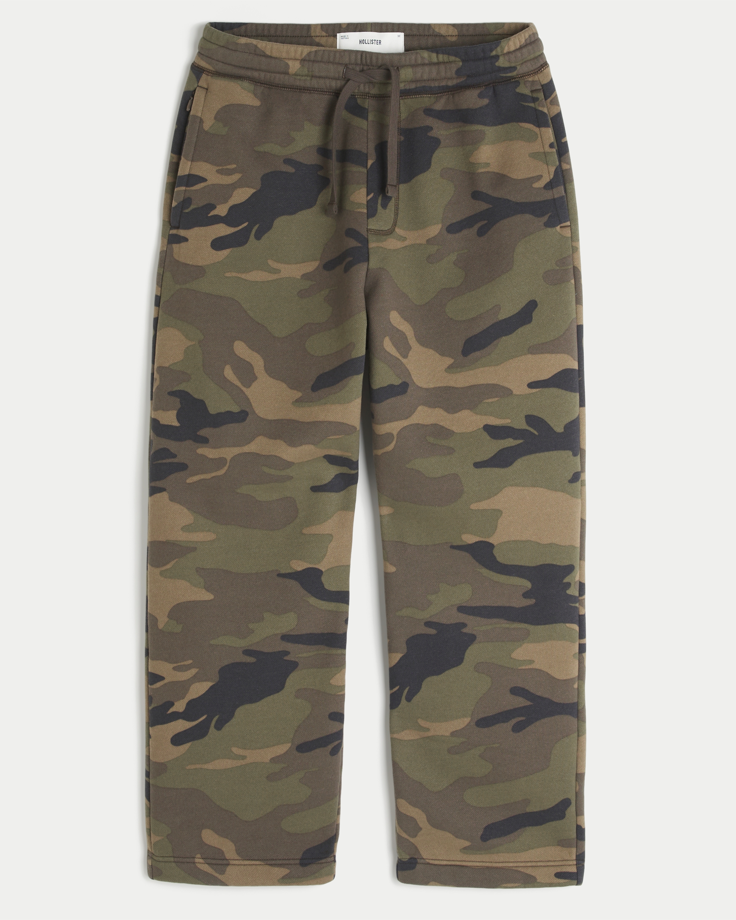 Hollister Feel Good Camo Baggy Sweatpants