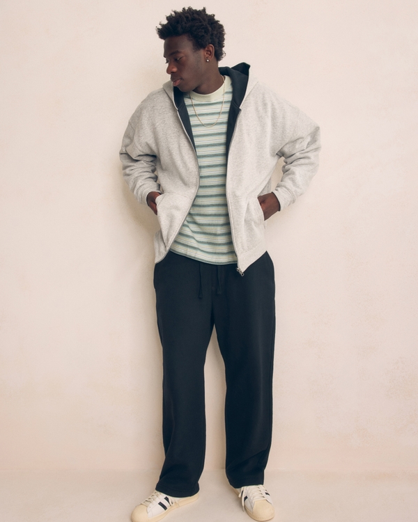 Hollister Feel Good Baggy Sweatpants, Black view 1
