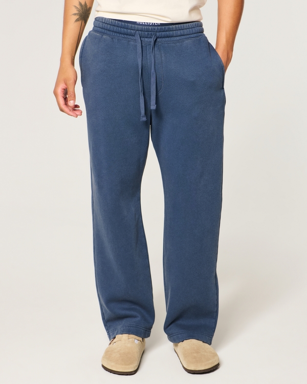 Hollister Feel Good Baggy Sweatpants, Dark Blue view 2
