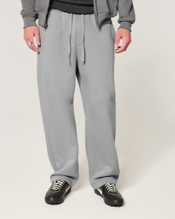 Hollister Feel Good Baggy Sweatpants, Gray view 2