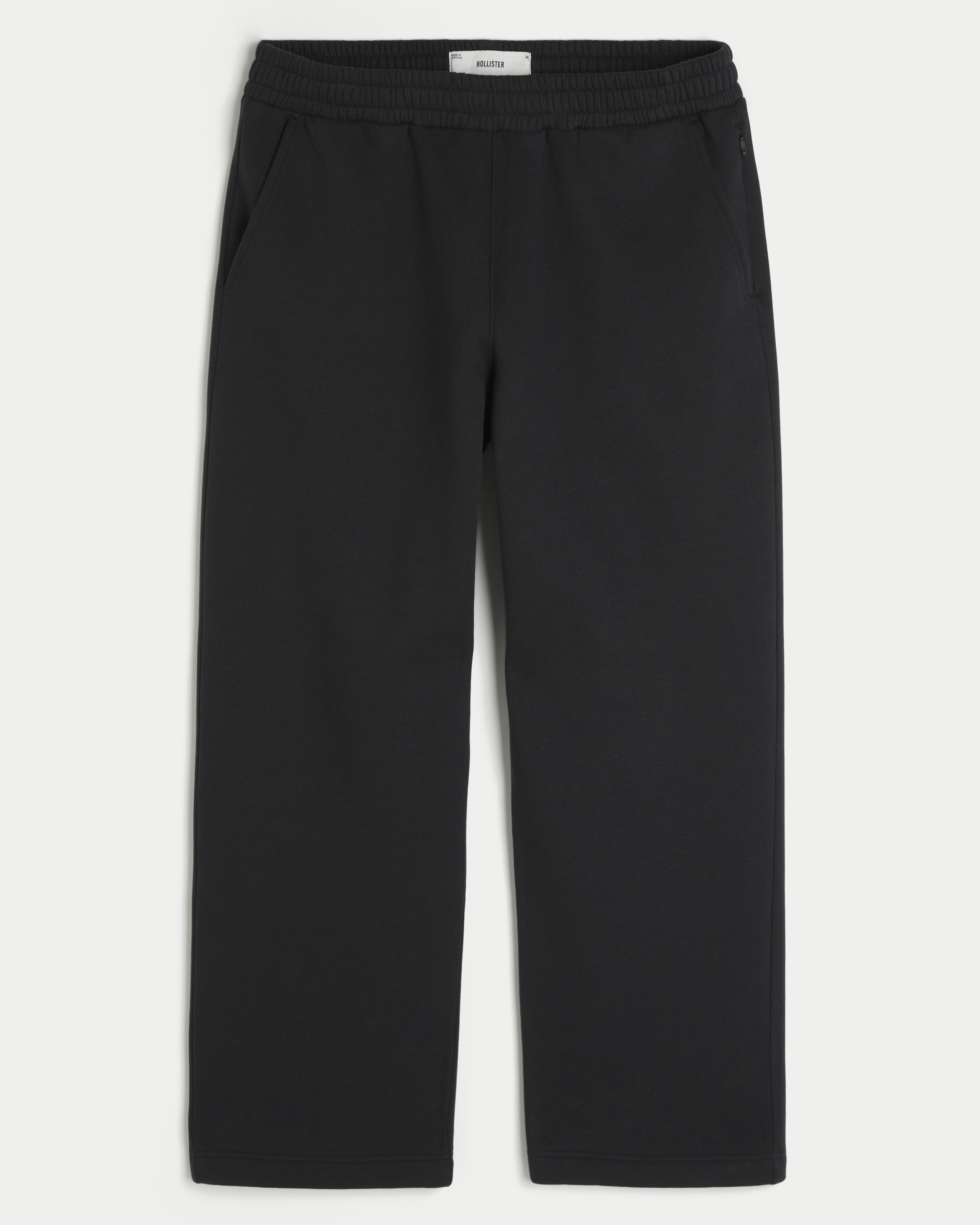 Low-Rise Back Pocket Logo Graphic Baggy Sweatpants