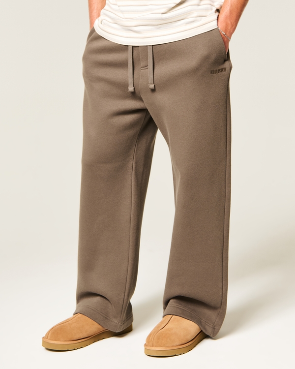 Super Baggy Sweatpants, Brown view 2