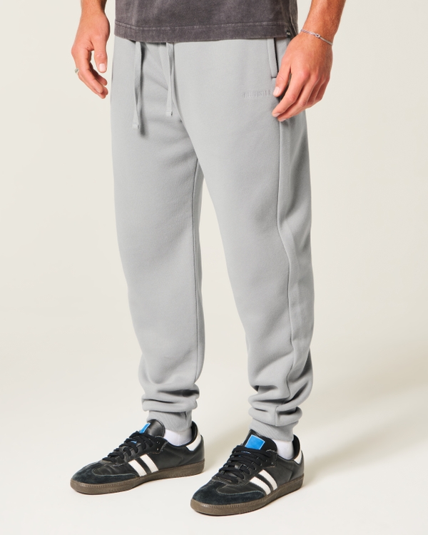 Relaxed Fleece Joggers, Gray view 2
